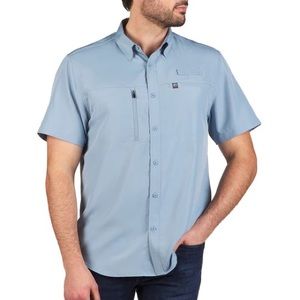 American Outdoorsman blue Indian River fishing shirt